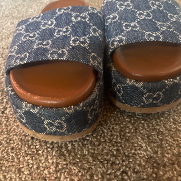 Gucci platform slides 7.5 - Picture 3 of 4